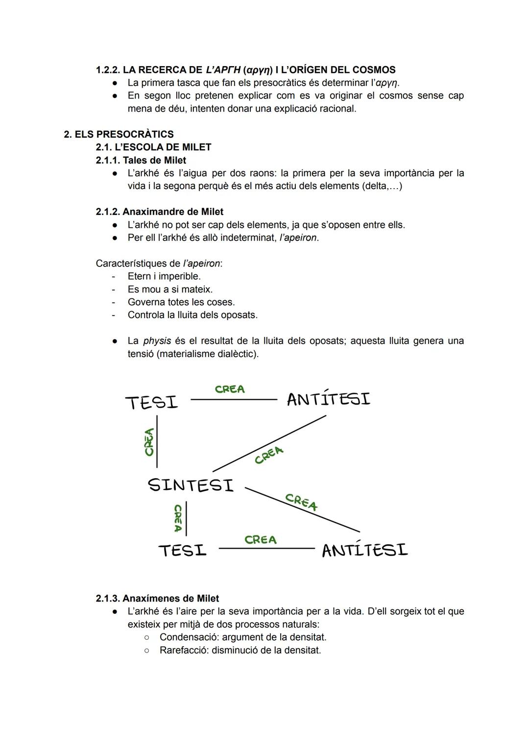 # HISTÒRIA DE LA FILOSOFIA: UNITAT 1
ELS PRESOCRÀTICS I SOCRATES

La filosofia apareix al s. VI a.C. a la Antiga Grècia, més concret a les i