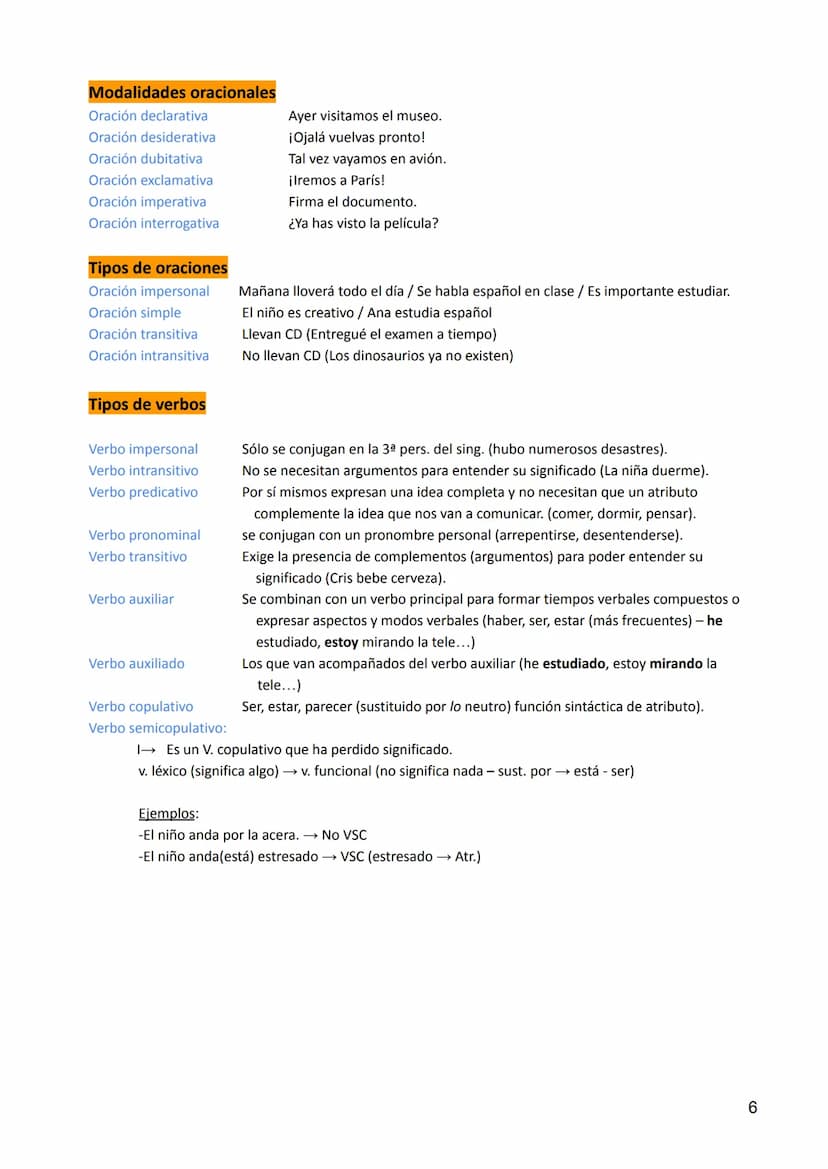 Tipos de categorías
CATEGORÍA LÉXICA → aportan un núcleo al sintagma "alumno, cariñoso, felizmente, estudiar". Se
encuentra en el diccionari