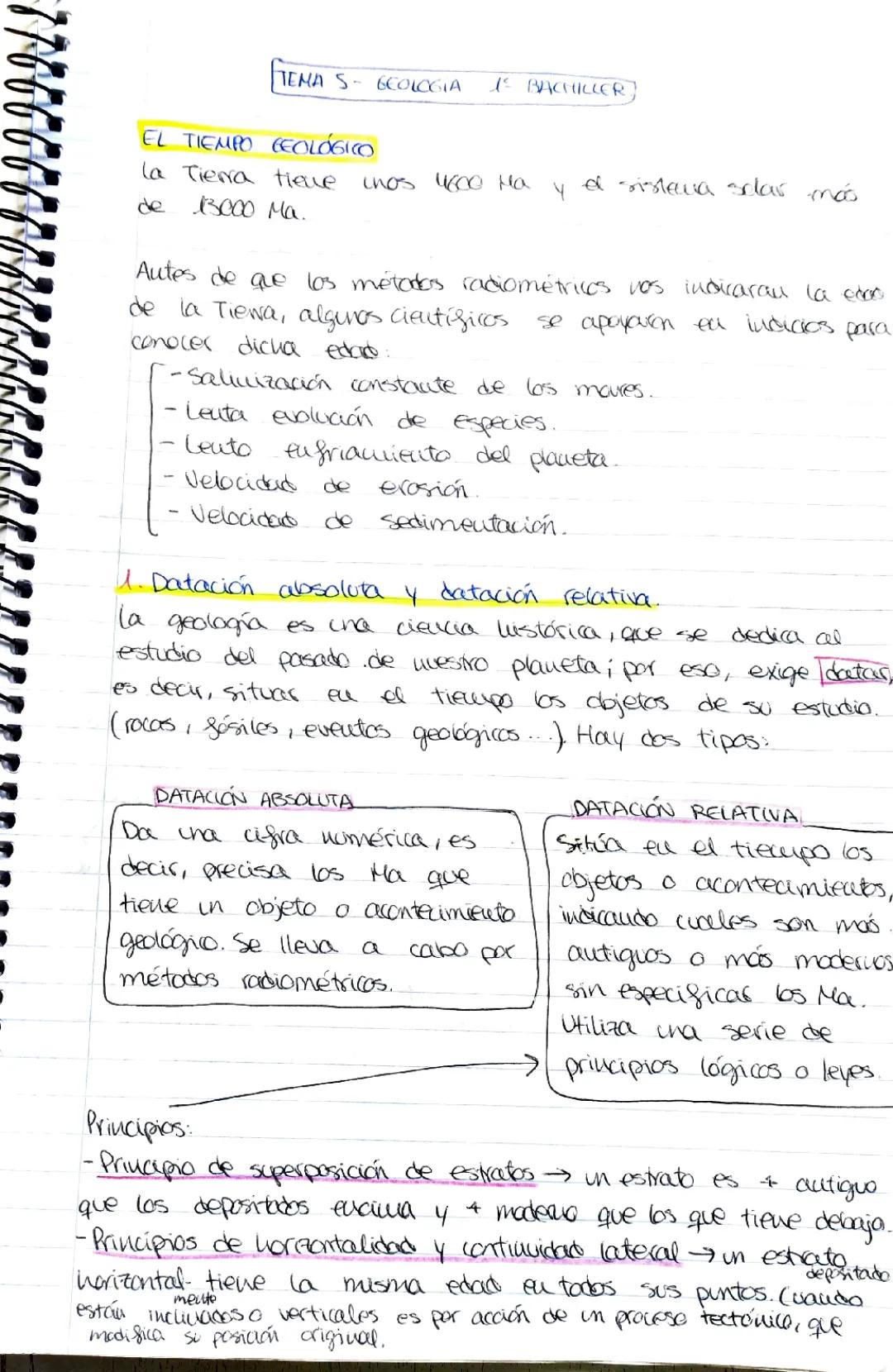 ¡Descubre la Datación Absoluta y Relativa en Geología!