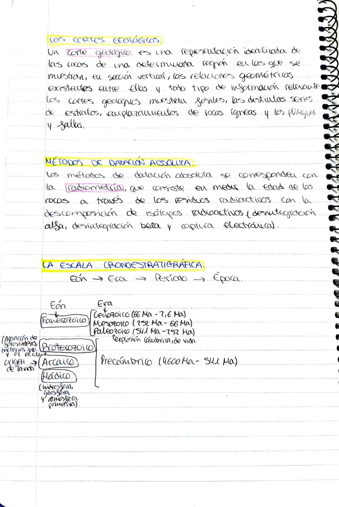 TEMA 5- GEOLOGIA
EL TIEMPO GEOLÓGICO
la Tierra tieve
de
13000 Ma...
1 BACHILLER
unos 4600 Ma
Autes de que los métodos radiométricos nos indi