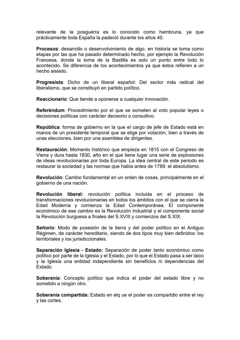 GLOSARIO DE TERMINOLOGÍA HISTÓRICA
Abdicar: Renunciar un monarca a su calidad de jefe de estado.
Absolutismo: Régimen político en el que el 