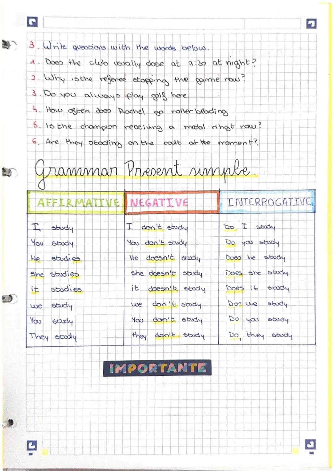 L
unit 2
- time out
vocabulary # sport
bat: bate
champion: campeon / ona
court: cancha/pista
defeat: vencer / derrotan
goal Keeper: portero
