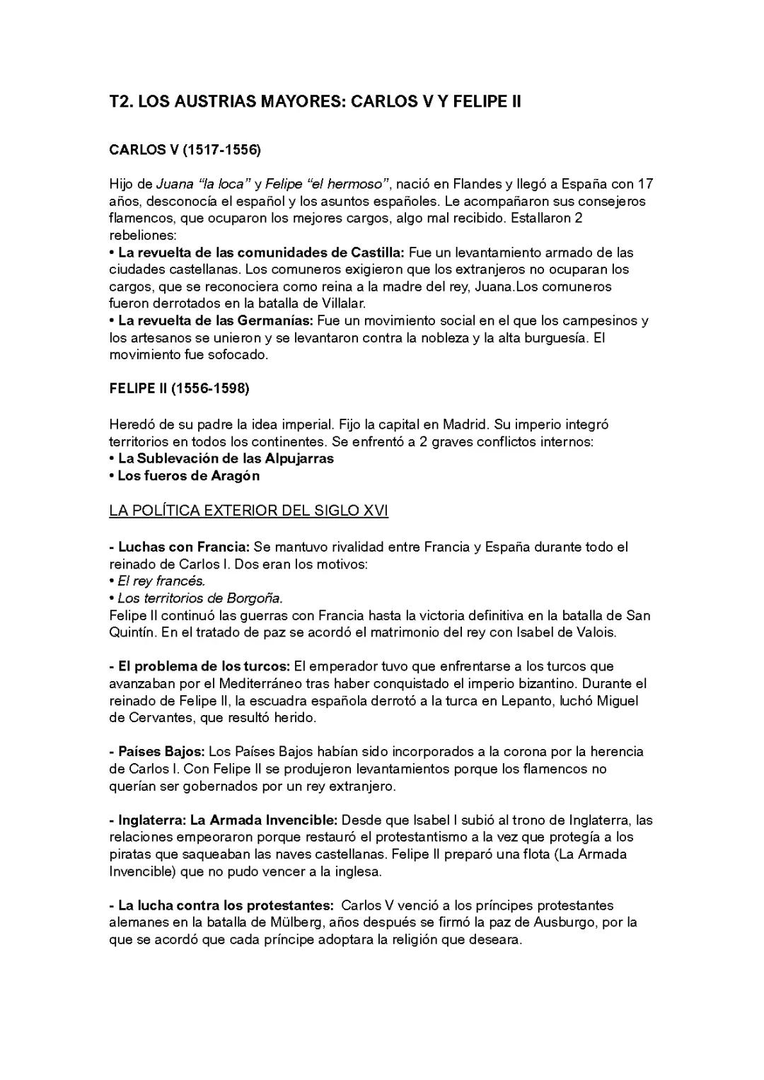 Los Austrias mayores 