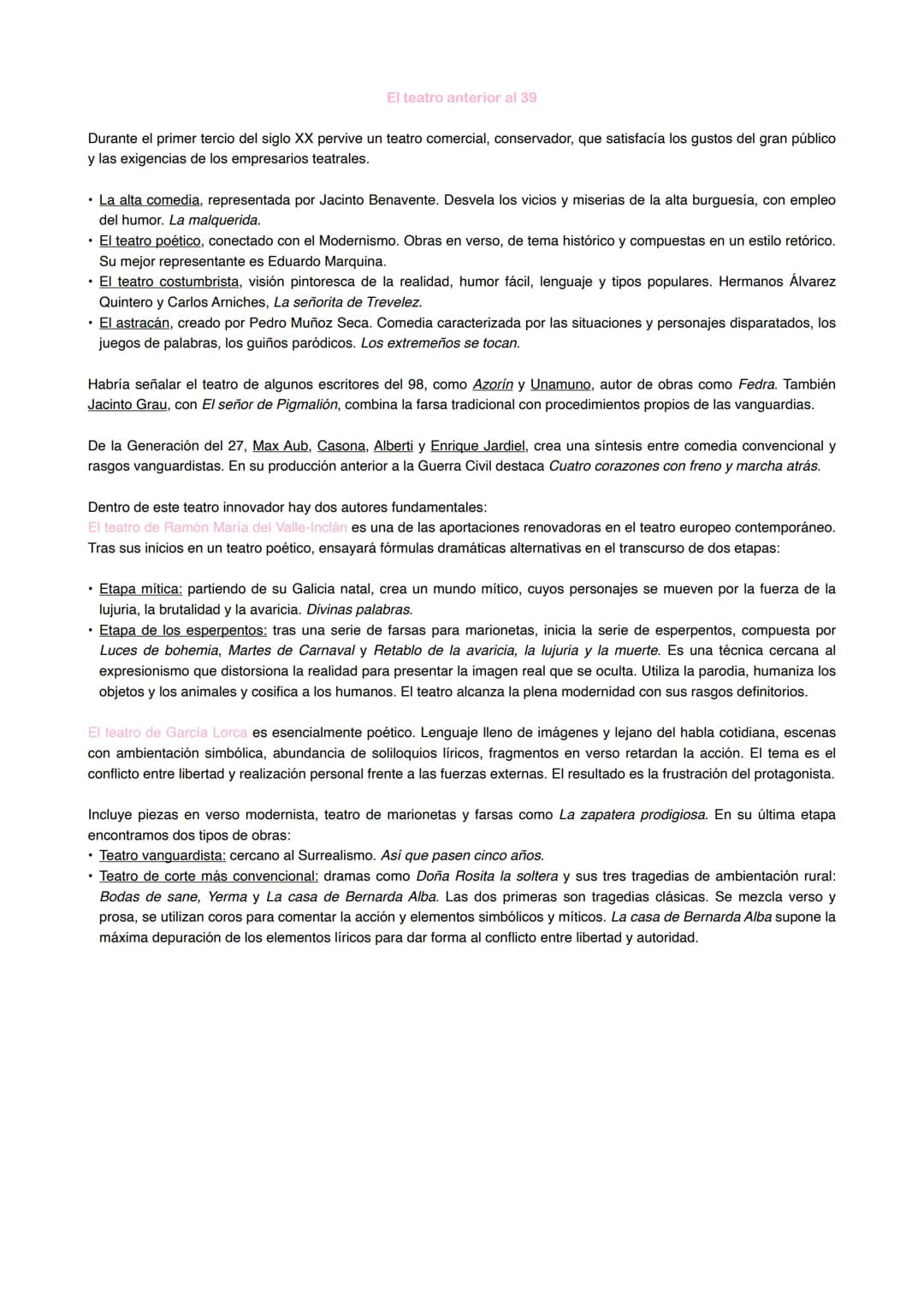 El novecentismo y las vanguardias
Durante el primer tercio del siglo XX en todas las artes se desarrollan los movimientos de vanguardia.
En 