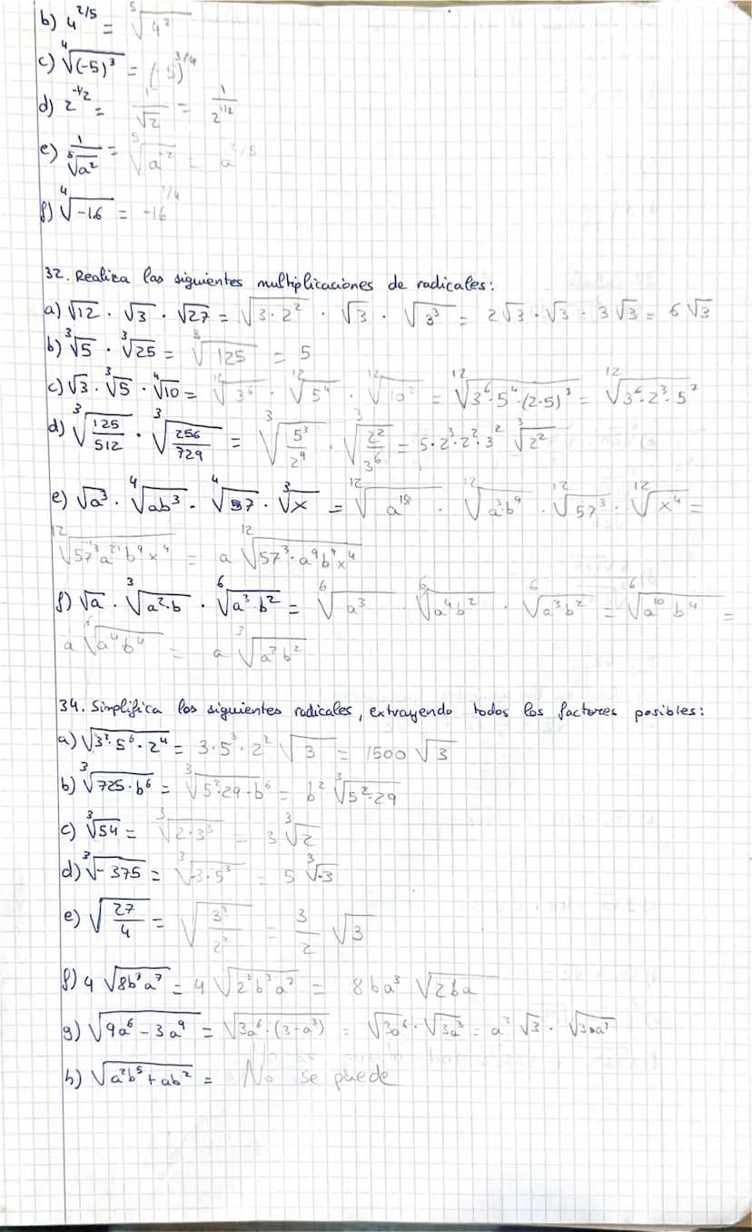 $
D
6
6
Es quitar raices del denominador
Casos:
1- Raíz cuadrada en el denominador
√ट
Multiplicar
√Z
MILY
2- Raíz de indice n# 2
4
√√3²
|
(e