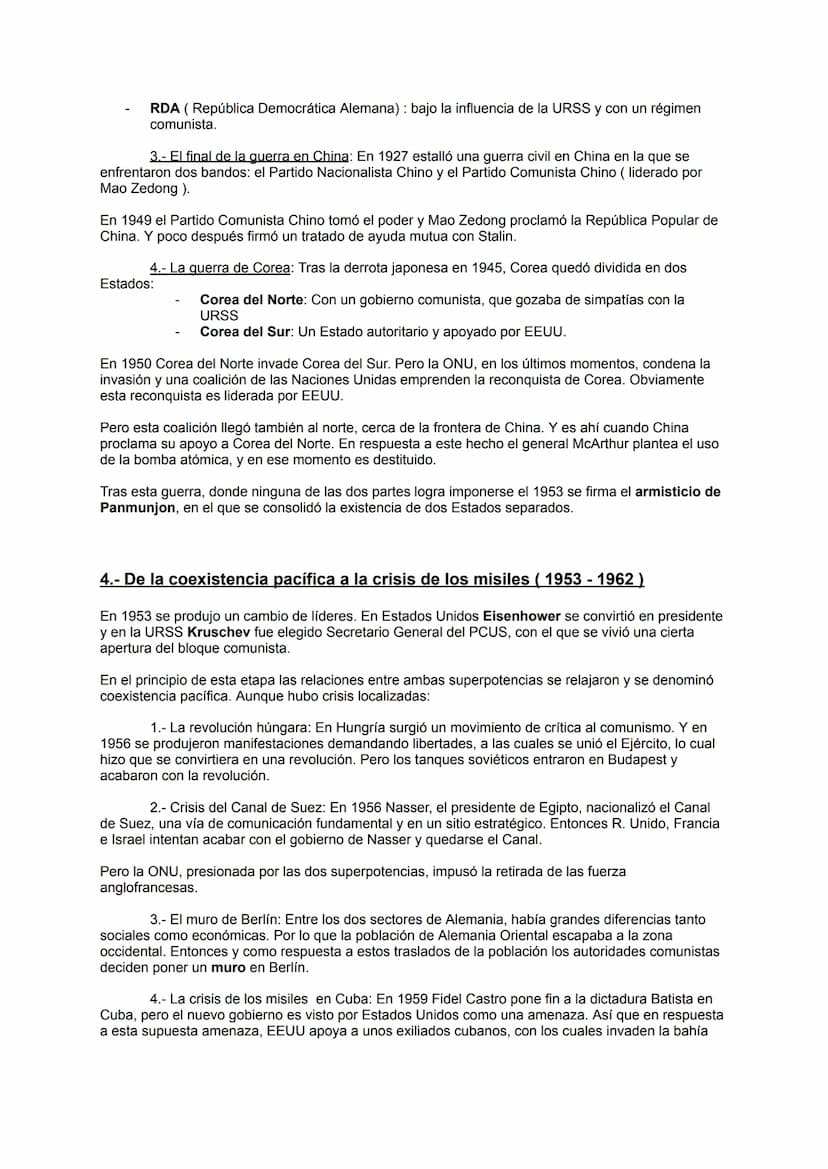 LA GUERRA FRÍA
1.- El origen de la Guerra Fría
La guerra fría fue el estado de tensión permanente que caracterizó las relaciones internacion