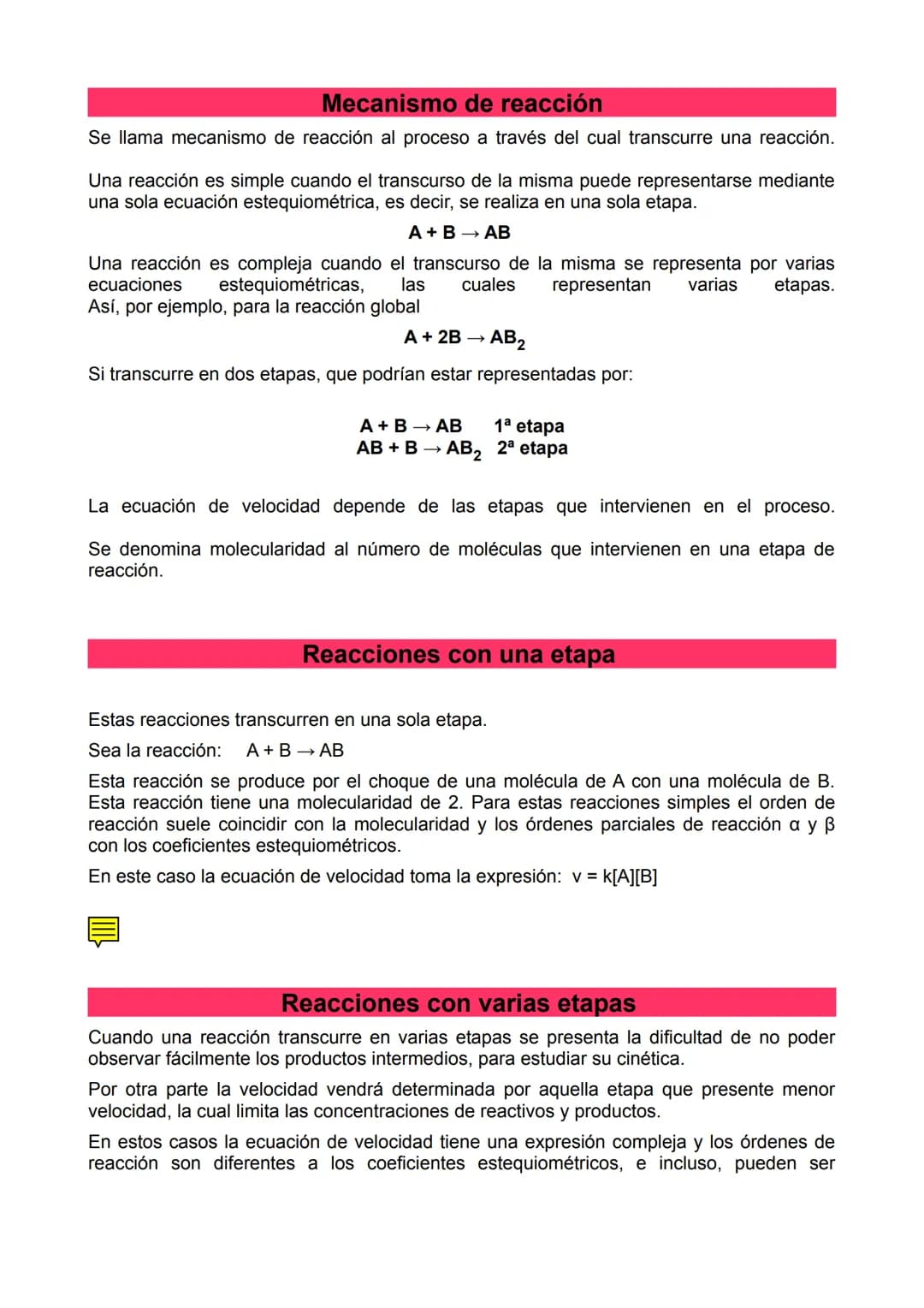 2º de Bachillerato. Cinética química. Introducción
Para que una reacción química tenga lugar no sólo es necesario que esté favorecida
termod