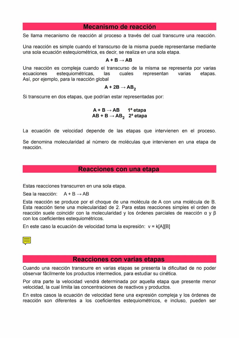 2º de Bachillerato. Cinética química. Introducción
Para que una reacción química tenga lugar no sólo es necesario que esté favorecida
termod