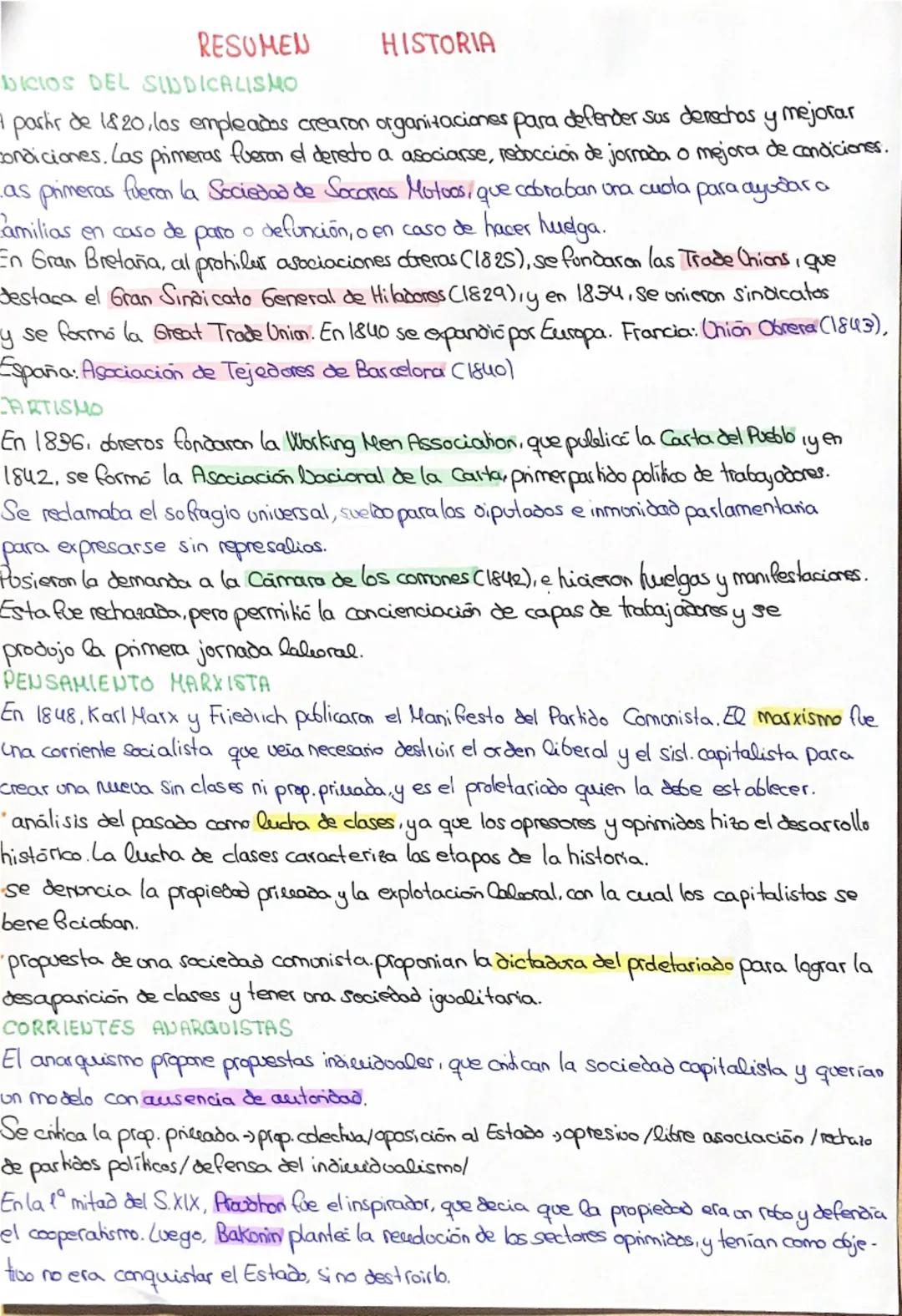 # RESUMEN HISTORIA

LOS MOVIMIENTOS SOCIALES TEMA 3

LA NUEVA SOCIEDAD INDUSTRIAL

En el nuevo mundo, habian 2 grandes clases sociales.

•bu