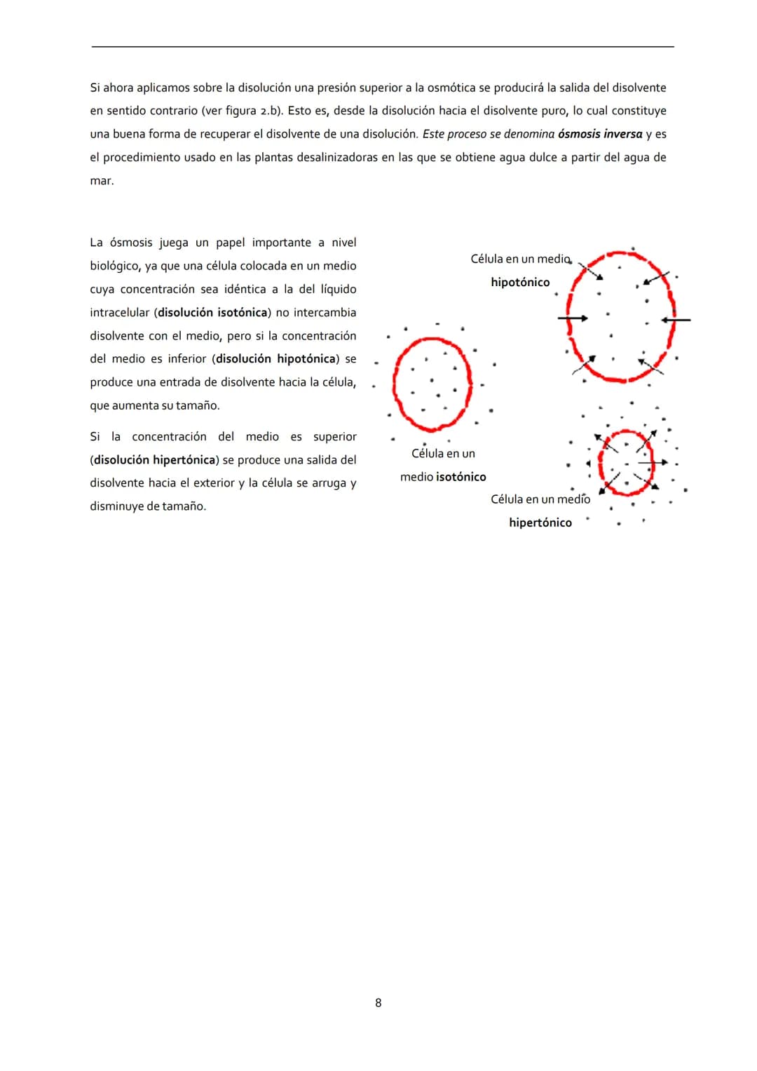 1. Tipos de mezclas
2. Características de las disoluciones
3. Unidades de concentración de una disolución
Porcentaje en masa y volumen
Conce