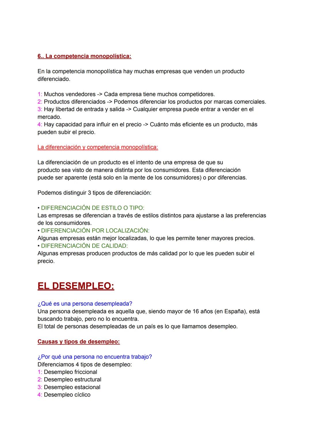 # TIPOS DE MERCADO:

1.. Las estructuras del mercado:

Los mercados de los diferentes productos son muy diferentes entre sí porque tienen
di