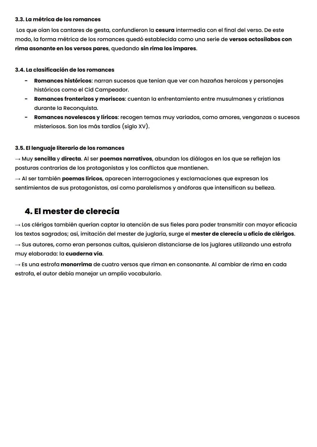 LITERATURA
1. La lírica de tipo popular
1.1. Las canciones populares
→ Durante la Edad Media, el pueblo creó canciones para acompañar sus ac