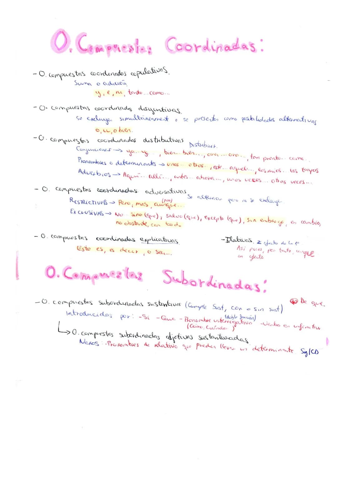 SINTAXIS
LA ORACION SIMPLE
SINTAGMA NOMINAL - SUJETO
Esta función la realiza siempre in
excepto con la preposición -entre,
ORACIONES SIN SUJ