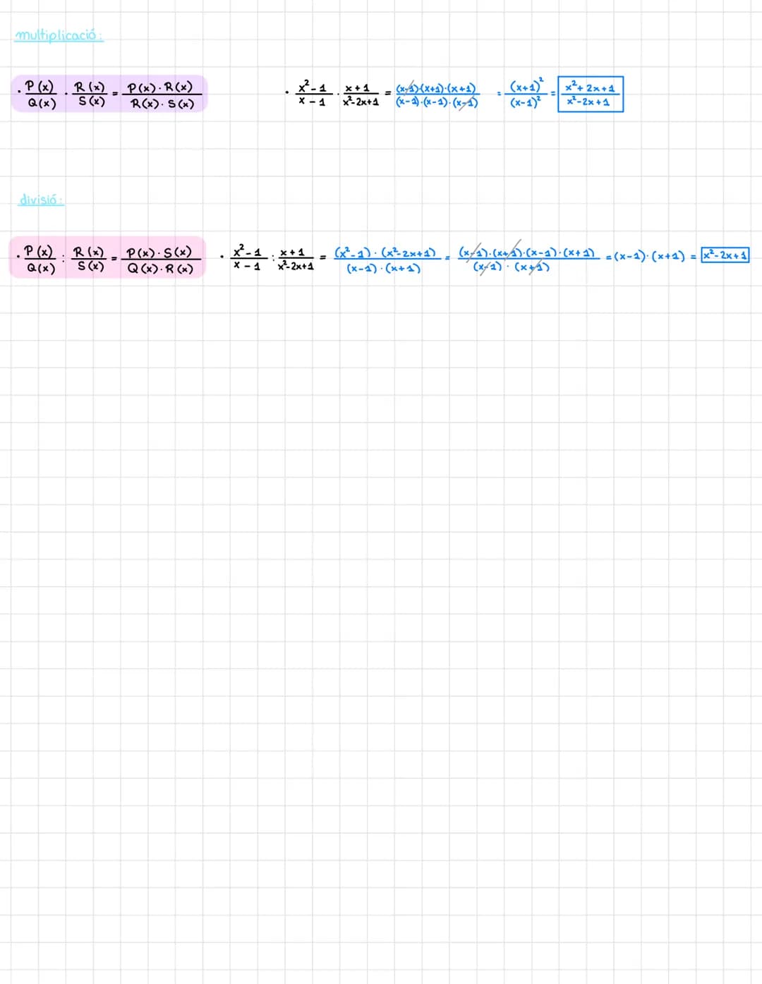 Polinomis:
3x + 2x³-3x² +6x=2
coeficient.
indeterminada, a
variable del polinomi.
Operacions amb polinomis:
Summa i resta
P(x)=2x²-3x²
Q(x) 