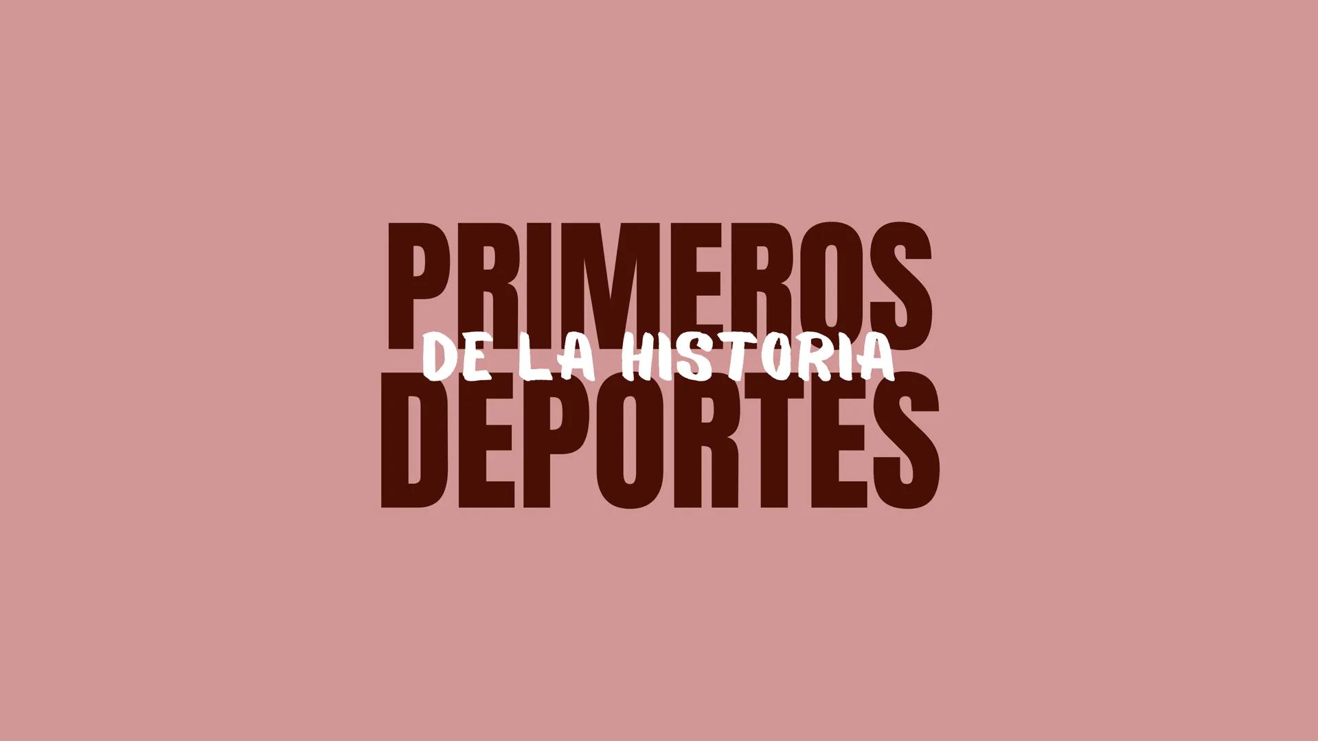 LA HISTORIA
DEL
DEPORTE 01
INTRODUCCIÓN
04
FUTBOL
07
IGUALDAD
ÍNDICE
02
ORIGEN
05.
NATACIÓN
03
LUCHA LIBRE
06
CICLISMO
08
DEPORTES INTRODUCC