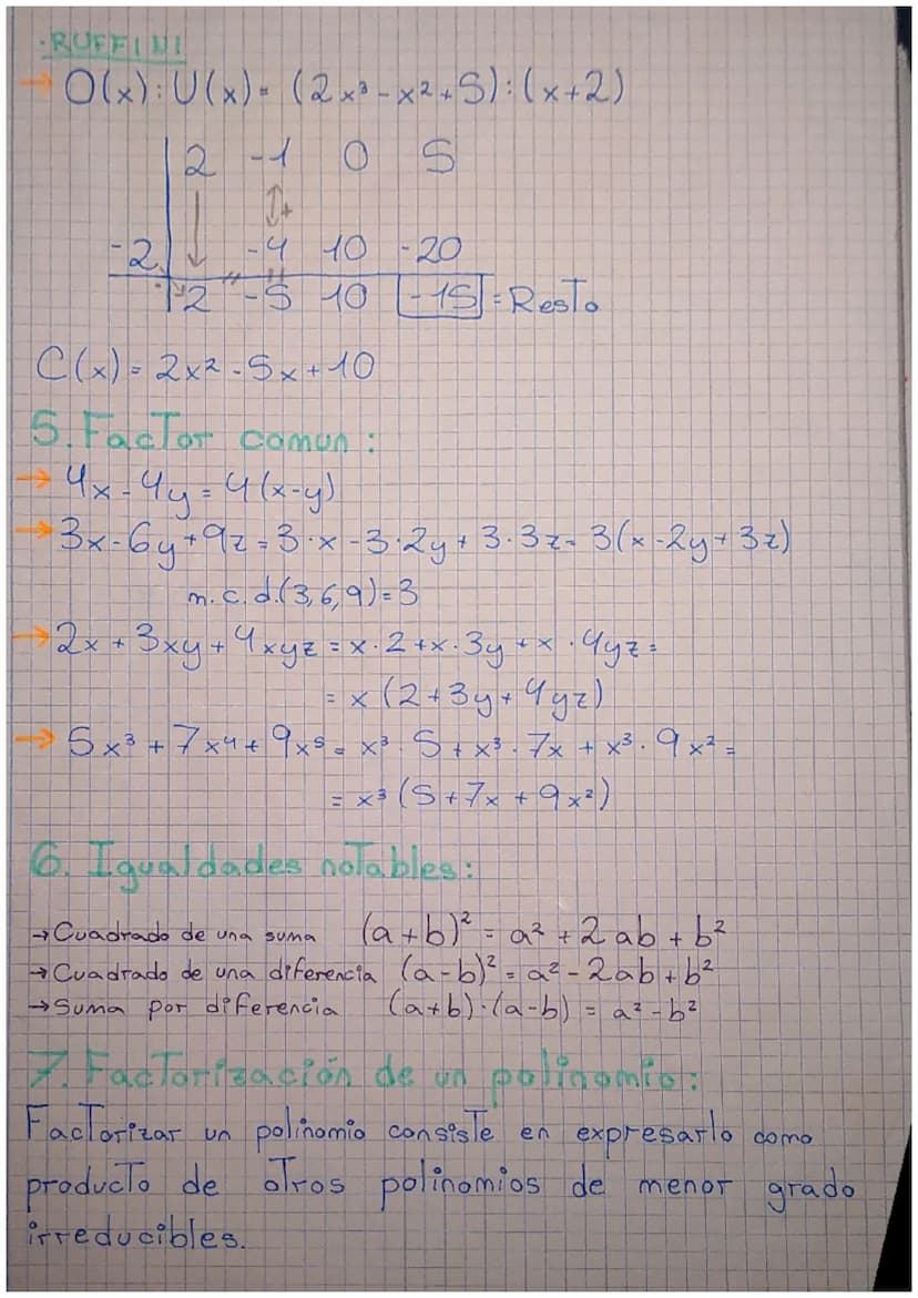 Mate U4
1. Monomios
Es la
expresión algebraica más sencilla:
- 1x²³ - monomio
L> coeficiente: -1'
La parte literal: x³
Ly variables: X
↳grad