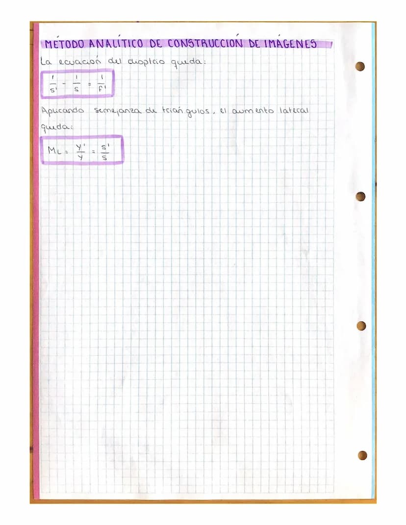 TEMA 9: OPTICA
CONCEPTOS BÁSICOS
Optica geométrica: estudia los fenómenos luminosos
relativos al concepto de rayo, sin tener en cuenta su
ca