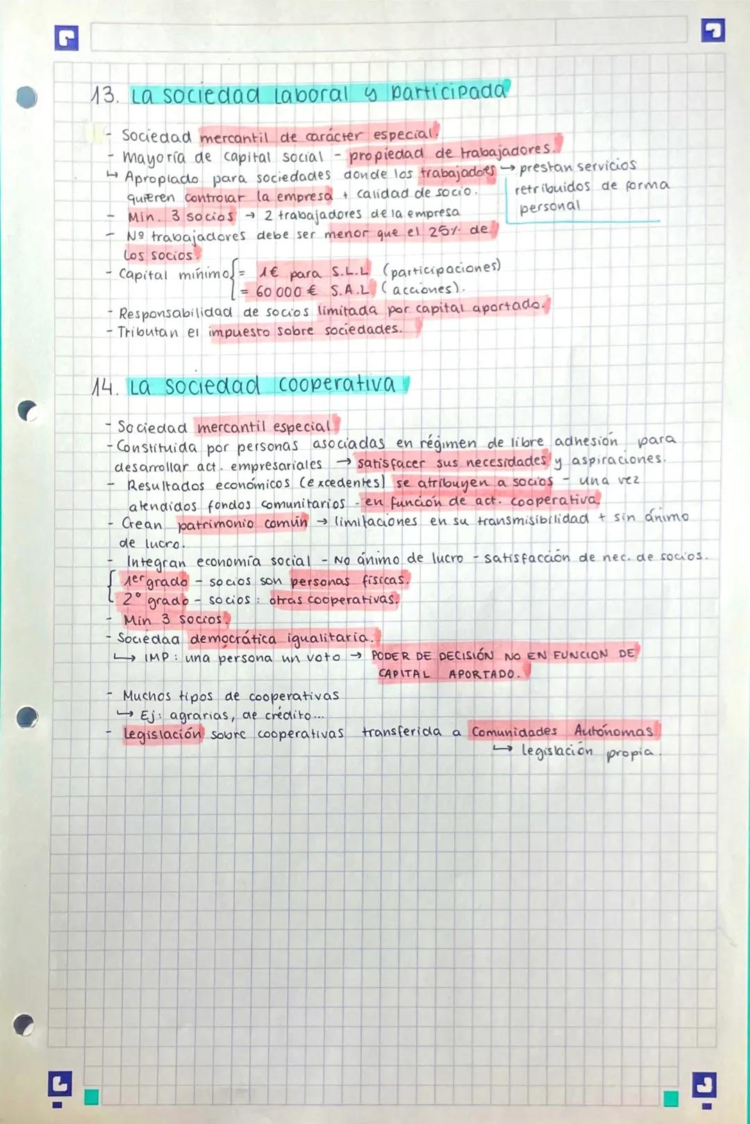 ECONOMIA TEMA 1: La economía y la empresa
1. Los elementos de la empresa
[IMP: Incluir introducción]
Para que una empresa pueda cumplir sus 