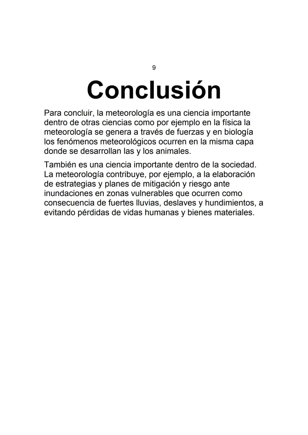 LA METEOROLOGÍA
Javier Jordán Vázquez 4ºESO E IES Wenceslao Benítez ÍNDICE
1. Introducción Página 1
2. Marco teórico Página 1-9
3. Conclusió