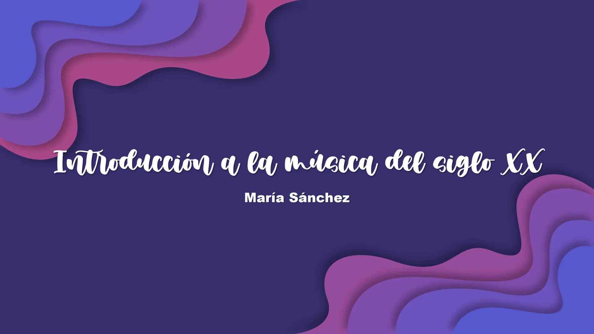 Introducción a la música del siglo XX
María Sánchez 01
Impresionismo
1872-1873 ¿QUÉ ES?
El impresionismo ha sido un movimiento artístico mod