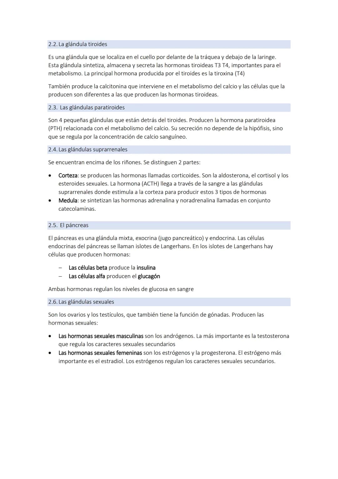 TEMA 9: el sistema endocrino
1. El sistema endocrino
El sistema endocrino y el sistema nervioso componen los sistemas de coordinación.
El si