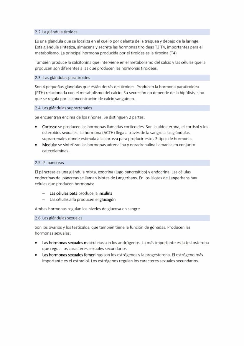 TEMA 9: el sistema endocrino
1. El sistema endocrino
El sistema endocrino y el sistema nervioso componen los sistemas de coordinación.
El si