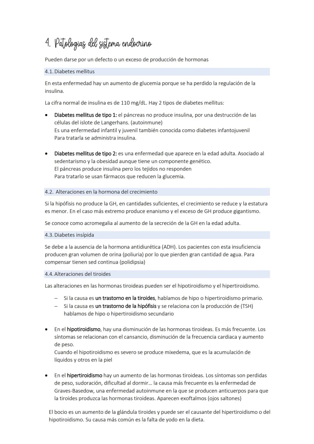 TEMA 9: el sistema endocrino
1. El sistema endocrino
El sistema endocrino y el sistema nervioso componen los sistemas de coordinación.
El si