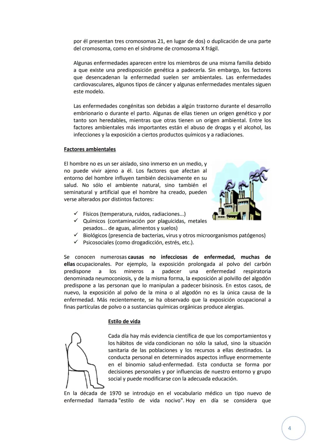 I.E.S. POETA GARCÍA GUTIERREZ
TEMA 4.
SALUD Y
ENFERMEDAD
O
1 1. CONCEPTO DE SALUD
La Organización Mundial de la Salud (OMS) define la salud 