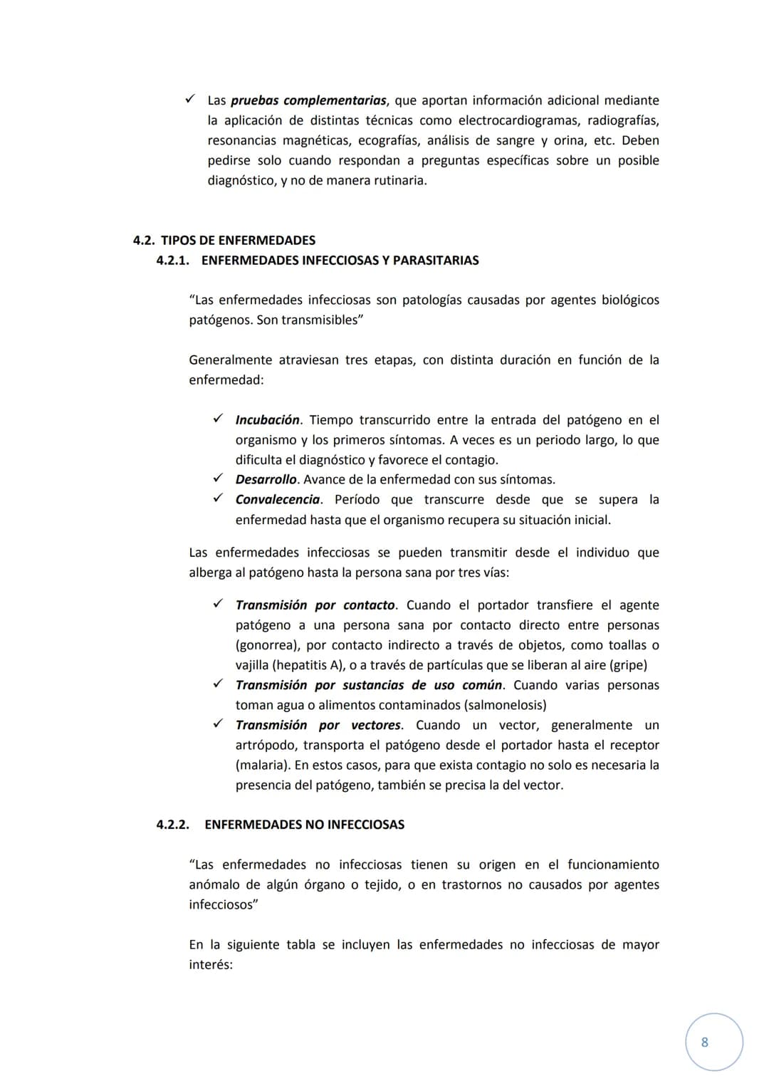 I.E.S. POETA GARCÍA GUTIERREZ
TEMA 4.
SALUD Y
ENFERMEDAD
O
1 1. CONCEPTO DE SALUD
La Organización Mundial de la Salud (OMS) define la salud 