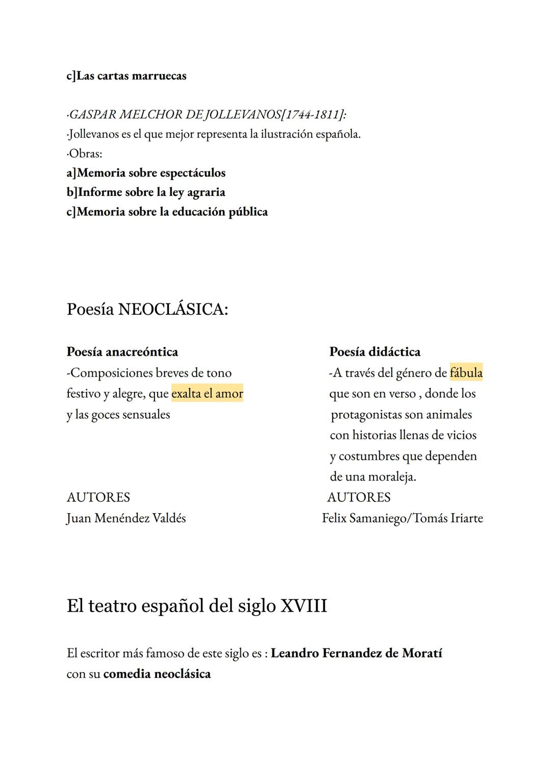 # La literatura del siglo XVIII

## Siglo de las luces

- A este siglo lo llamaban siglo de las porque los escritores estaban convencidos
de
