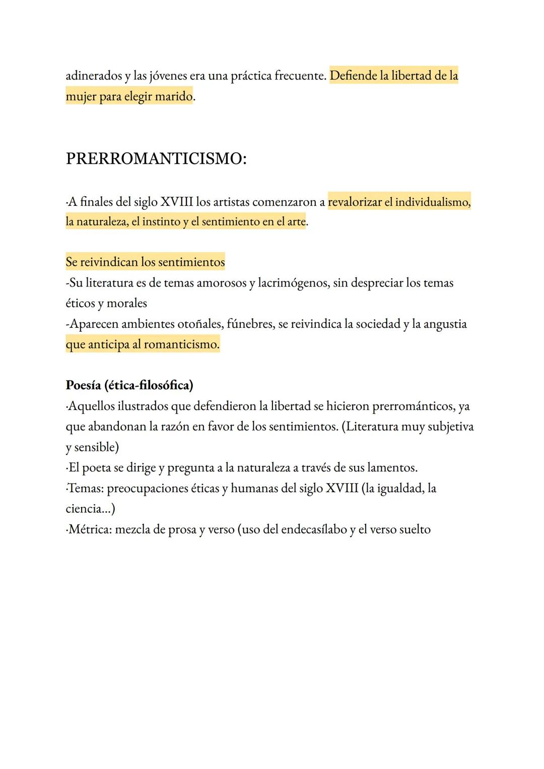 # La literatura del siglo XVIII

## Siglo de las luces

- A este siglo lo llamaban siglo de las porque los escritores estaban convencidos
de