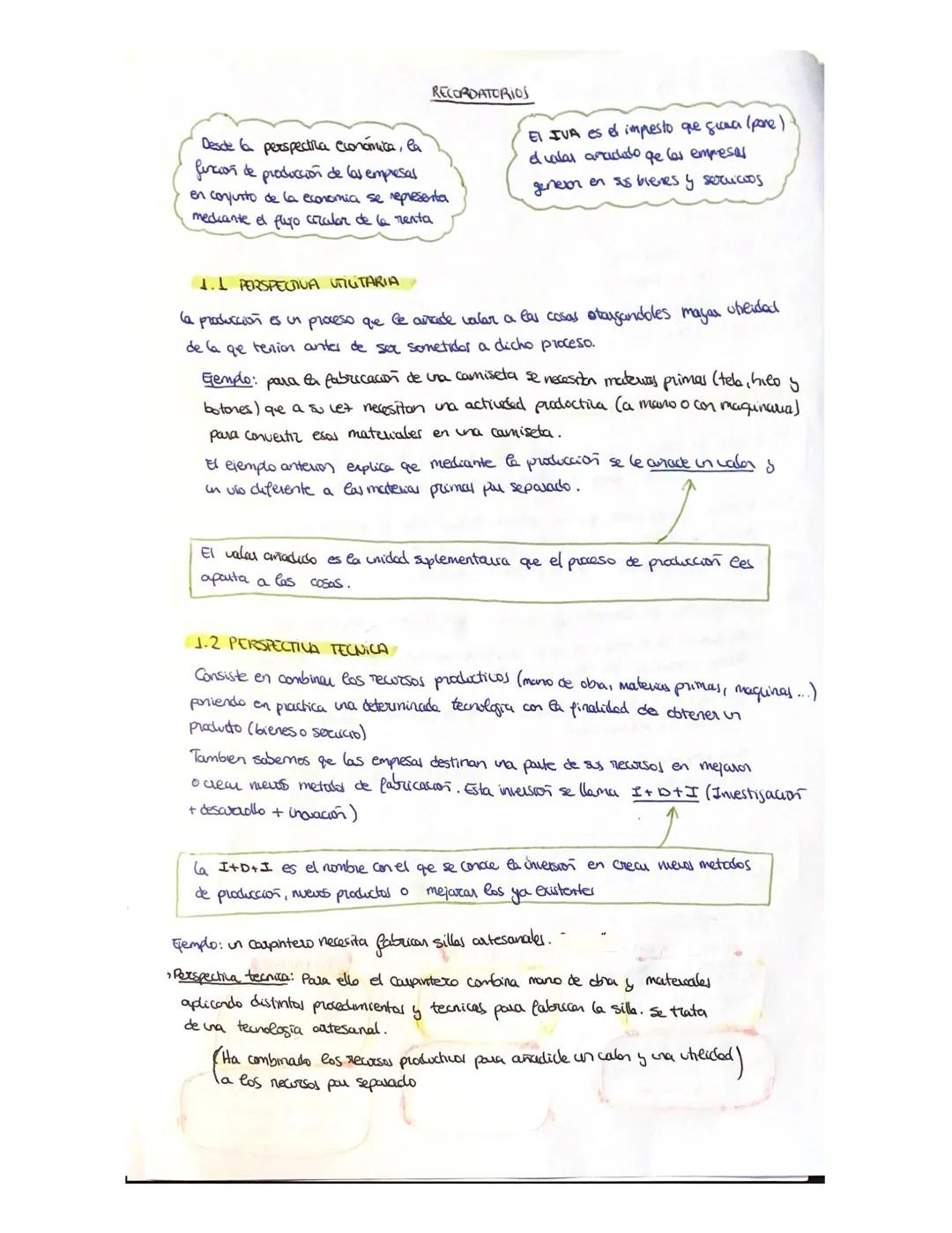 ECONOMÍA TEMA 3 LA PRODUCCION
INDICE DEL TEMA
•La función de producción
•¿Como producir ?
•Costes ingresos & beneficios
•Los dojetivos de la
