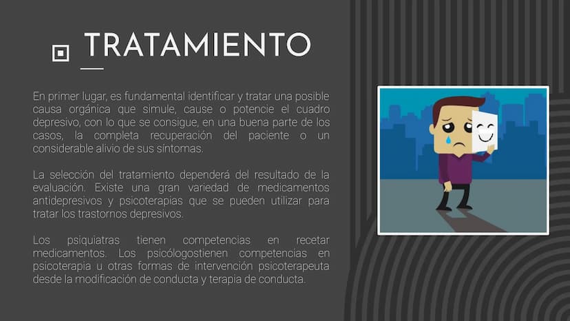LA
DEPRESIÓN
Abraham Cruz
Gonzalo Luca d
6
ÍNDICE
¿Qué es la depresión?
Síntomas
Tipos de depresión
Tratamiento
Prevención
Otros datos relev