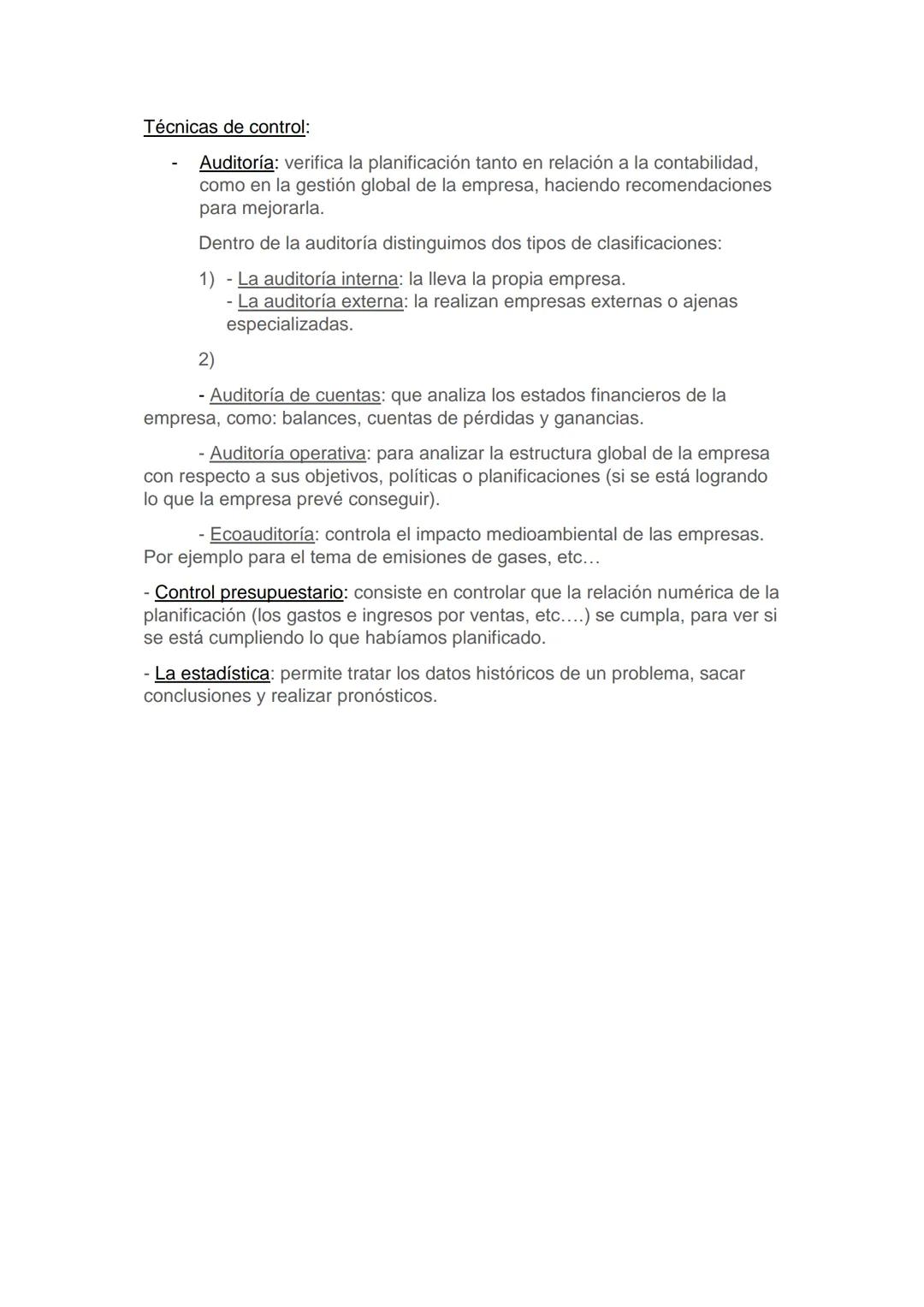 Tema 4. Dirección y
organización de la empresa
1. PROCESO DE ADMINISTRACIÓN: concepto y fases
Se denomina proceso administrativo al conjunto