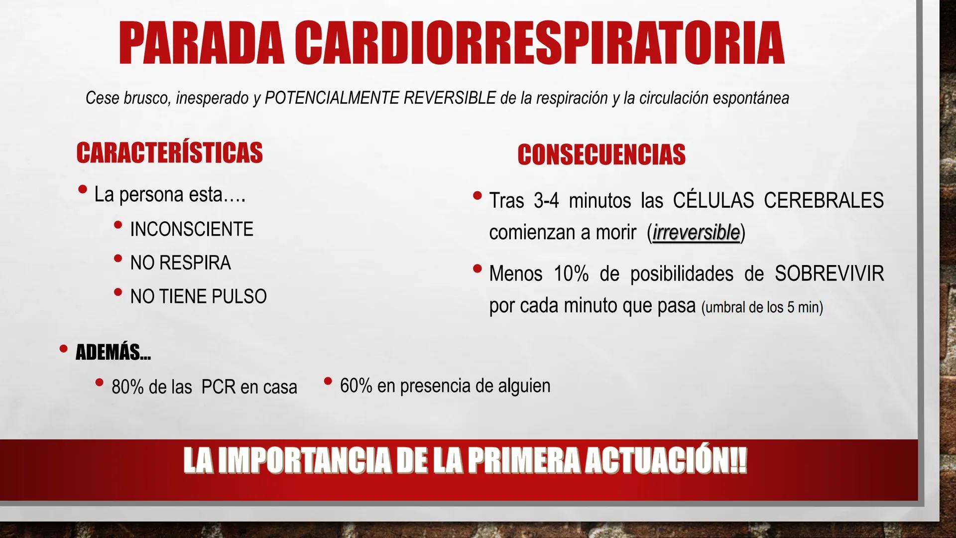 LOS PRIMEROS AUXILIOS
EDUCACIÓN FÍSICA
ANDREA MARTÍN ÍNDICE
• DEFINICIÓN DE PRIMEROS AUXILIOS Y SIGLAS P.A.S.
DEFINICIÓN DE PARADA RESPIRATO