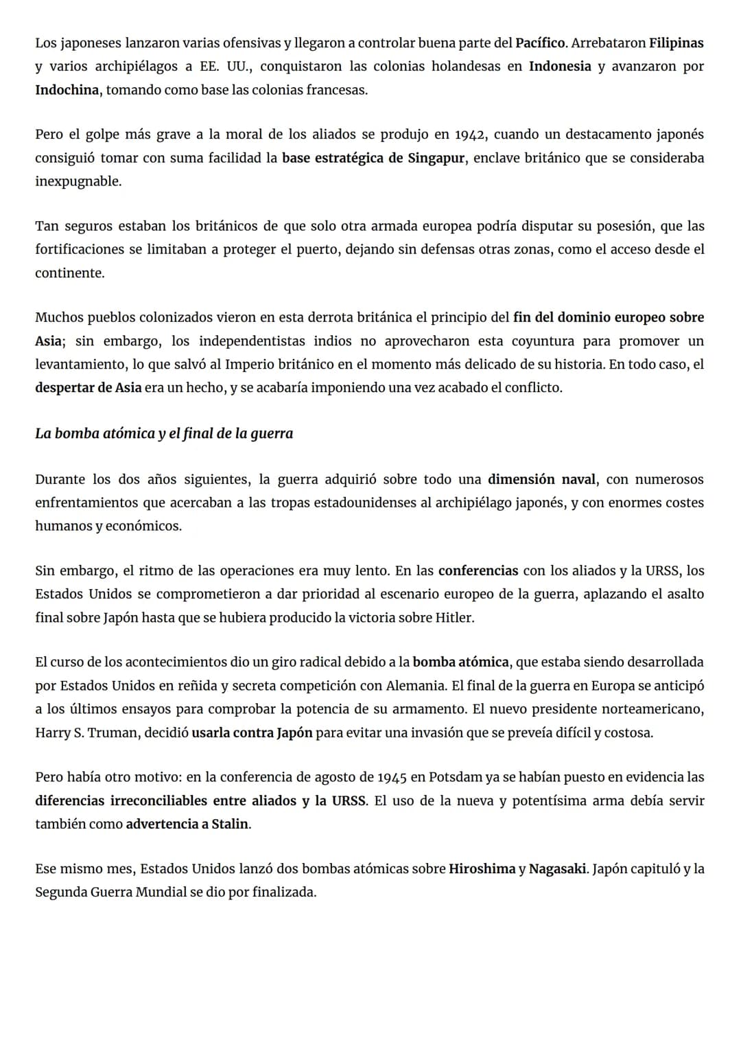La doble invasión de Polonia
Tema 8. La Segunda Guerra Mundial
La expansión del Eje (1939-1940)
En 1939, Adolf Hitler y Iósif Stalin firmaro