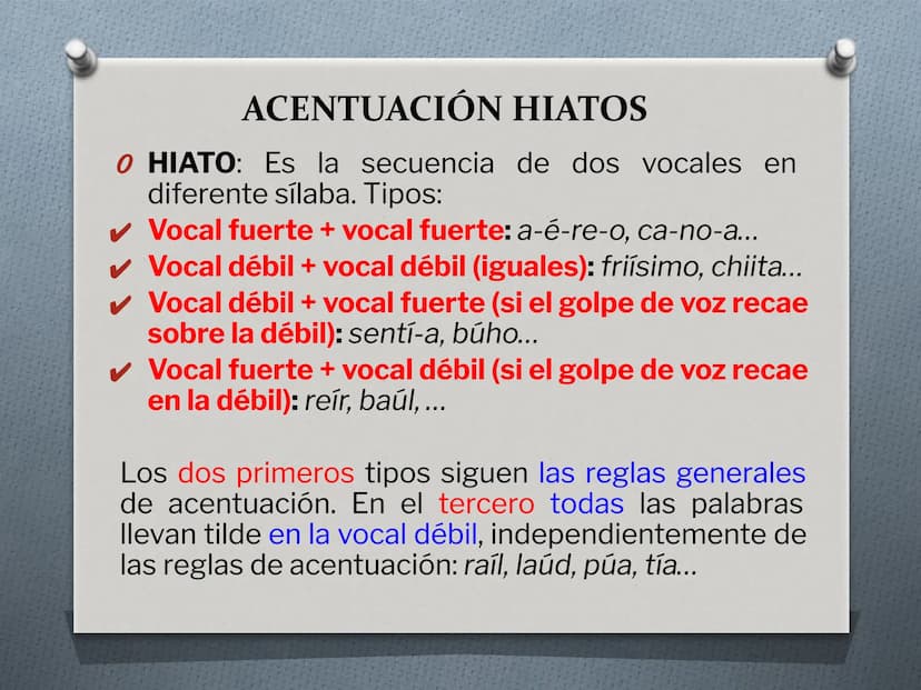 ACENTUACIÓN
LENGUA CASTELLANA CLASIFICACIÓN DE PALABRAS
Según la sílaba tónica, las palabras se clasifican en:
✔ Agudas: Aquellas en las que