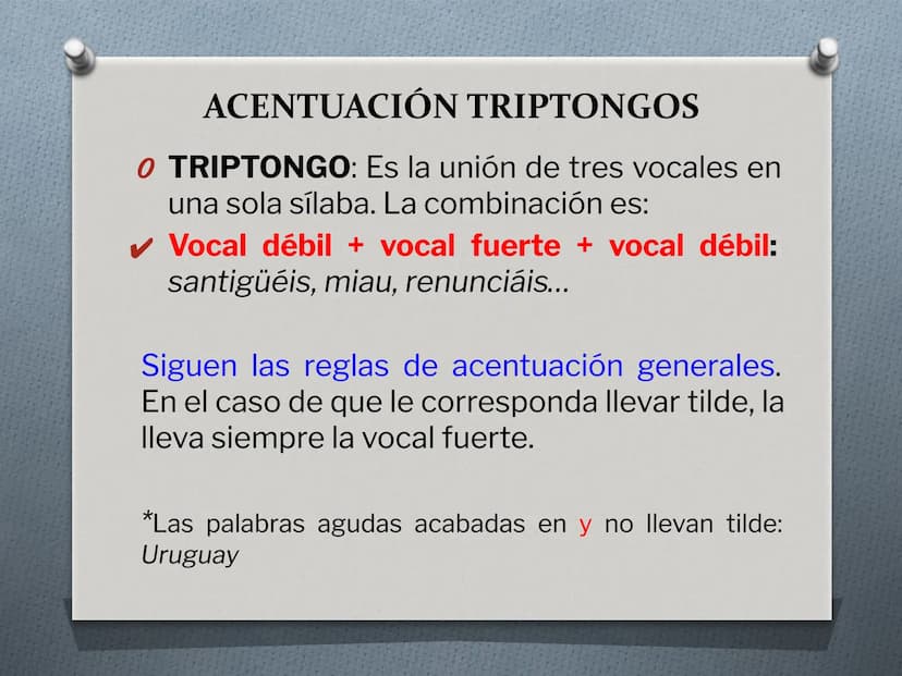 ACENTUACIÓN
LENGUA CASTELLANA CLASIFICACIÓN DE PALABRAS
Según la sílaba tónica, las palabras se clasifican en:
✔ Agudas: Aquellas en las que
