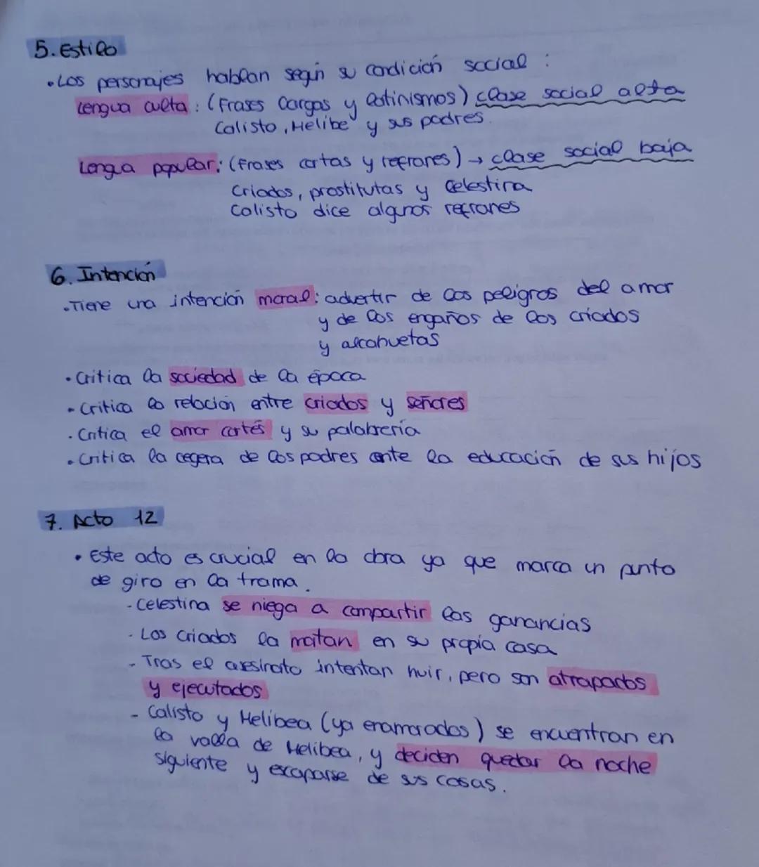 # LA CELESTINA

1. Fechas

*   1499: Camedia de Calisto y Helibea 16 actos
*   1502: Tragicamedia de Calisto y Helibea→ 21 actos
*   Con el 