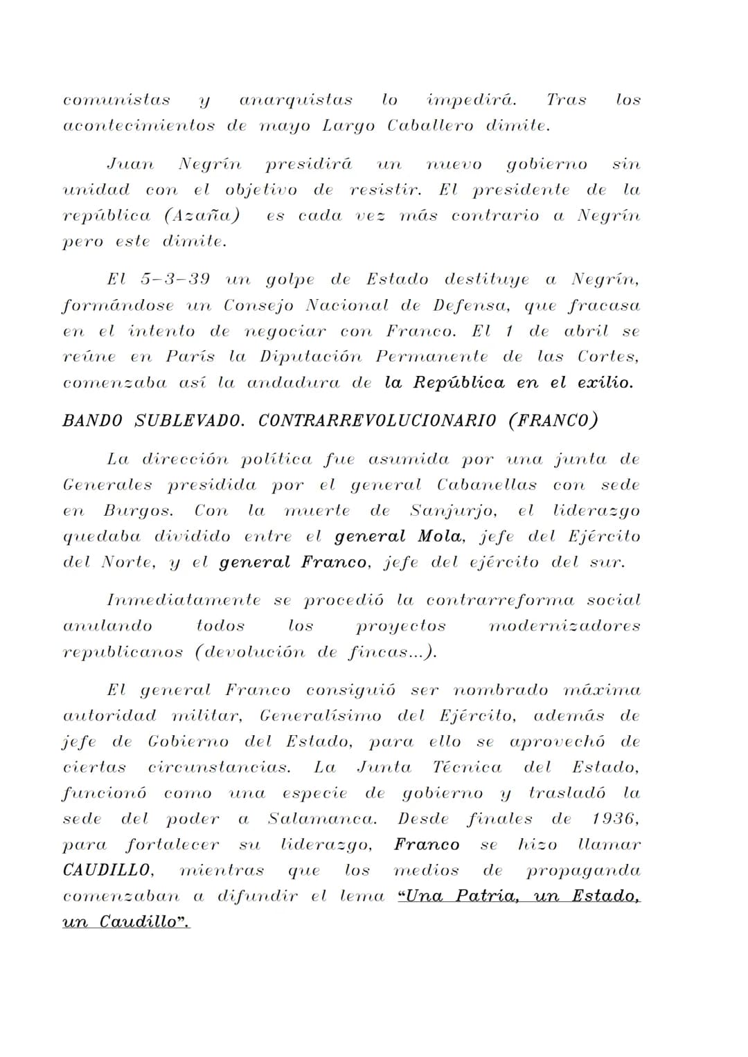TEMA 16. LA GUERRA CIVIL (1936-1939)
INTRODUCCIÓN
Tras el triunfo del Frente Popular, en la primavera
del 36, numerosos sectores de la derec