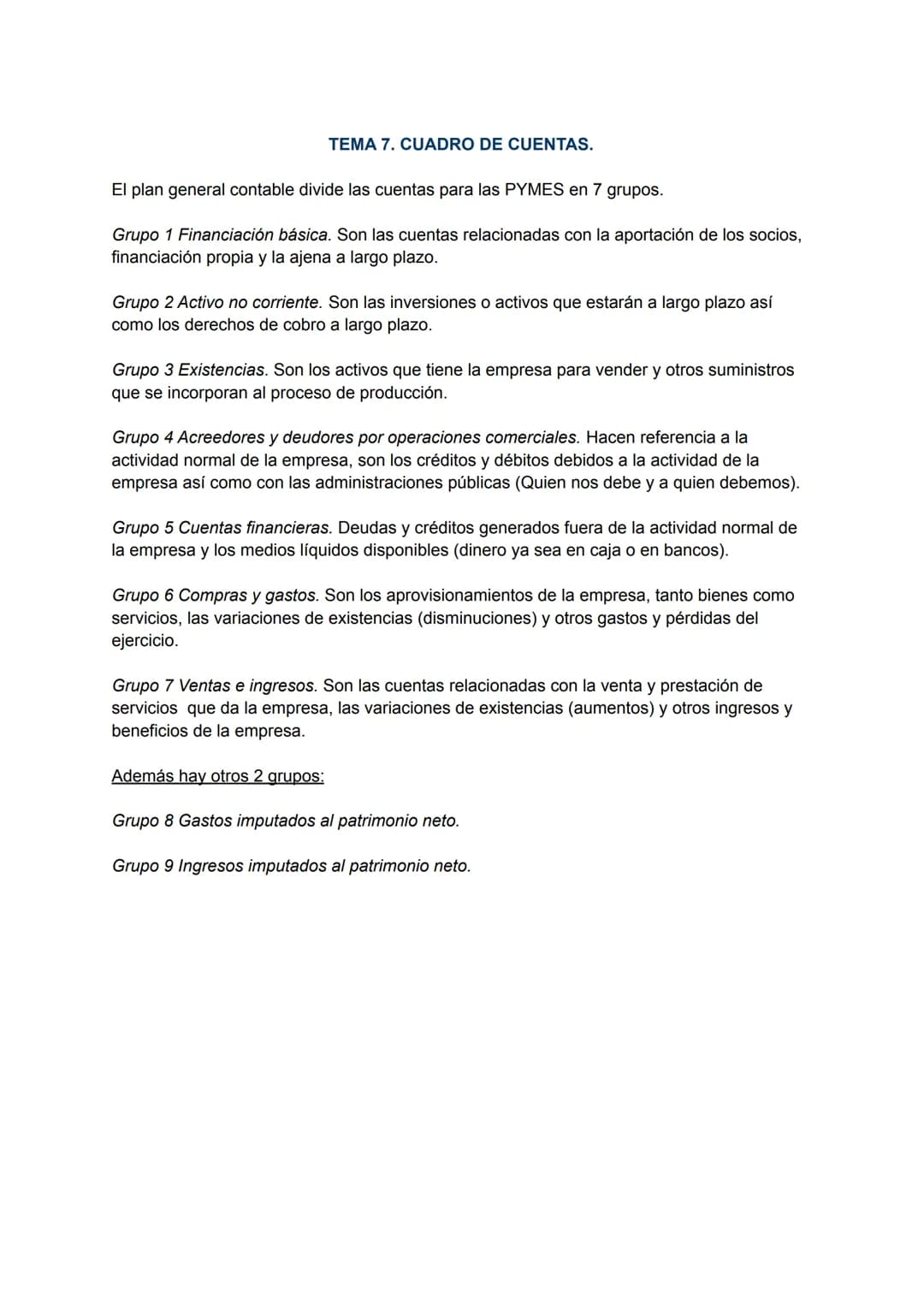CONTABILIDAD
La contabilidad se encarga de estudiar, medir, analizar y registrar el patrimonio de las
organizaciones, sirve para controlar y