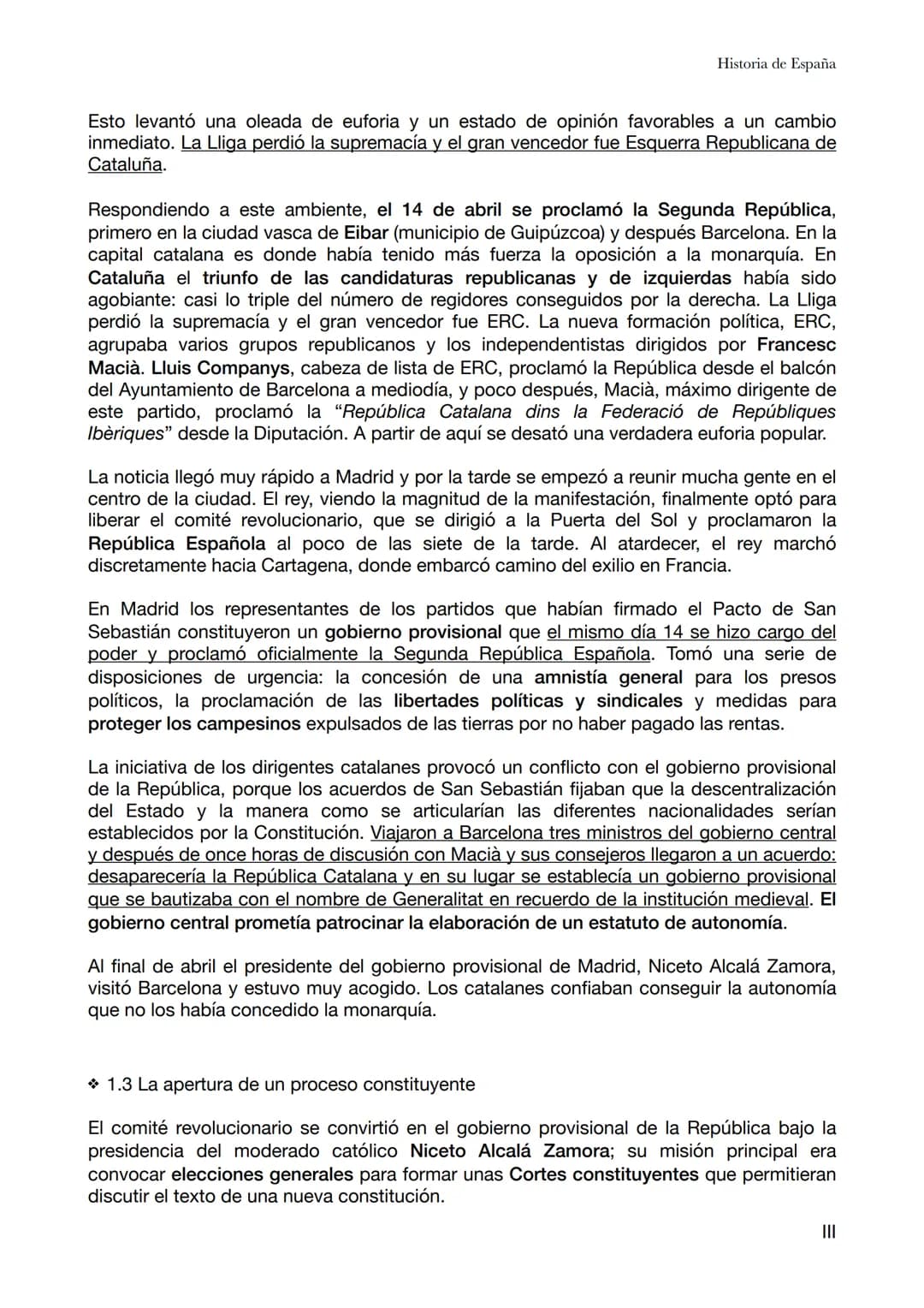 Tema 9 - La segunda república (1931-1936)
Historia de España
Las elecciones municipales del 12 de abril de 1931 dieron la victoria a las fue
