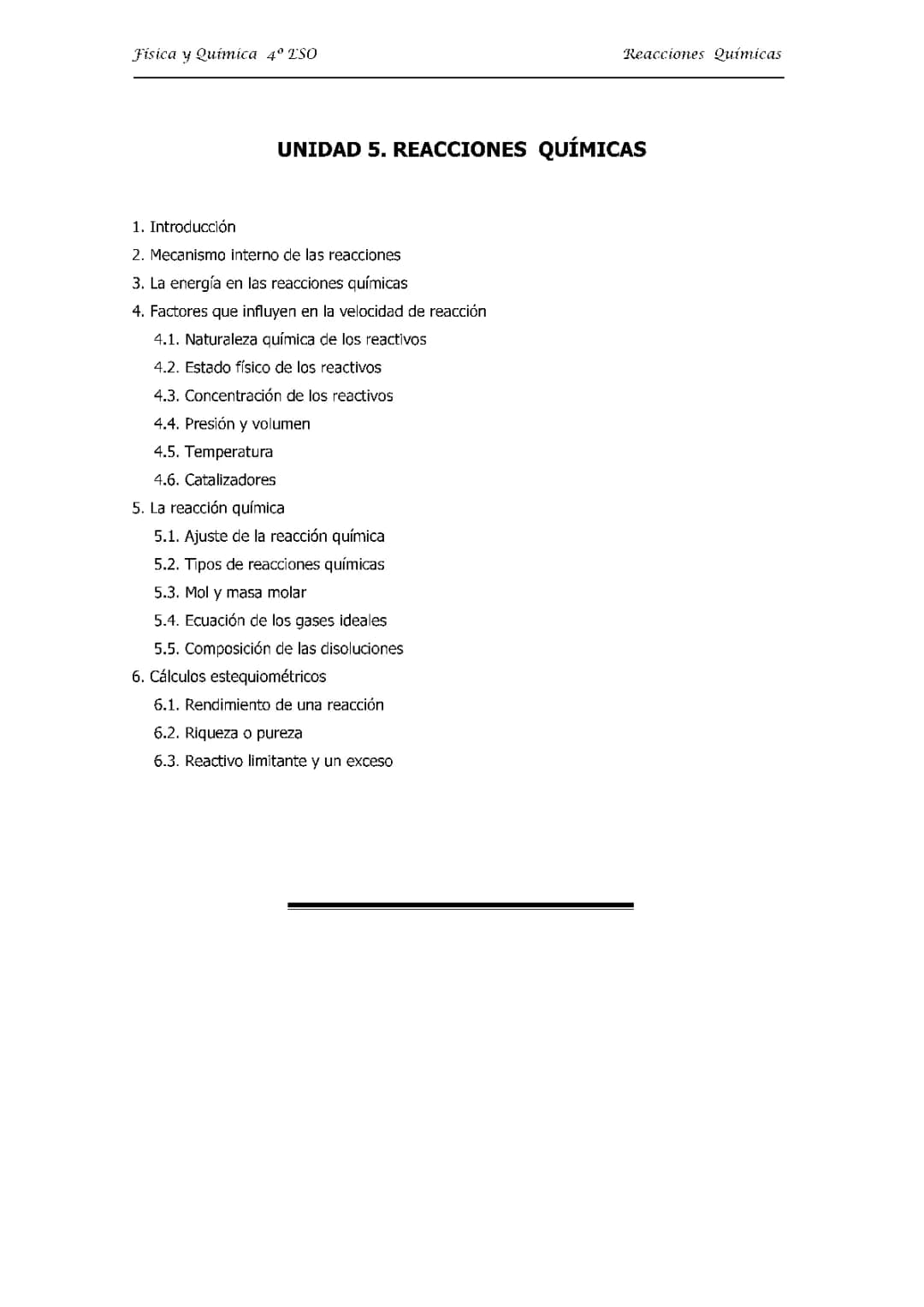 Tipos de Reacciones Químicas y Ejemplos Cotidianos
