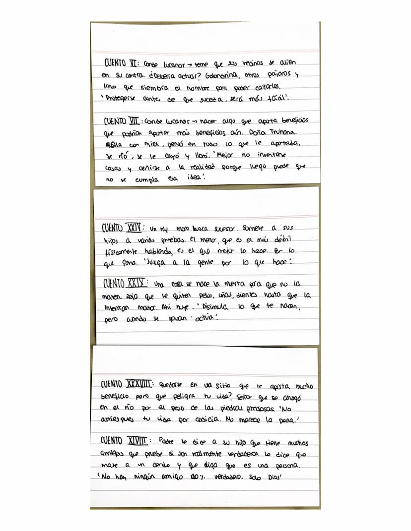 EL CONDE LUCANOR
CUENTO II: Conde Lucanor no sabe
si hacer una Cosa
Isi la nace → criticado, y sino también). Cuento:
honrado labrador con. 