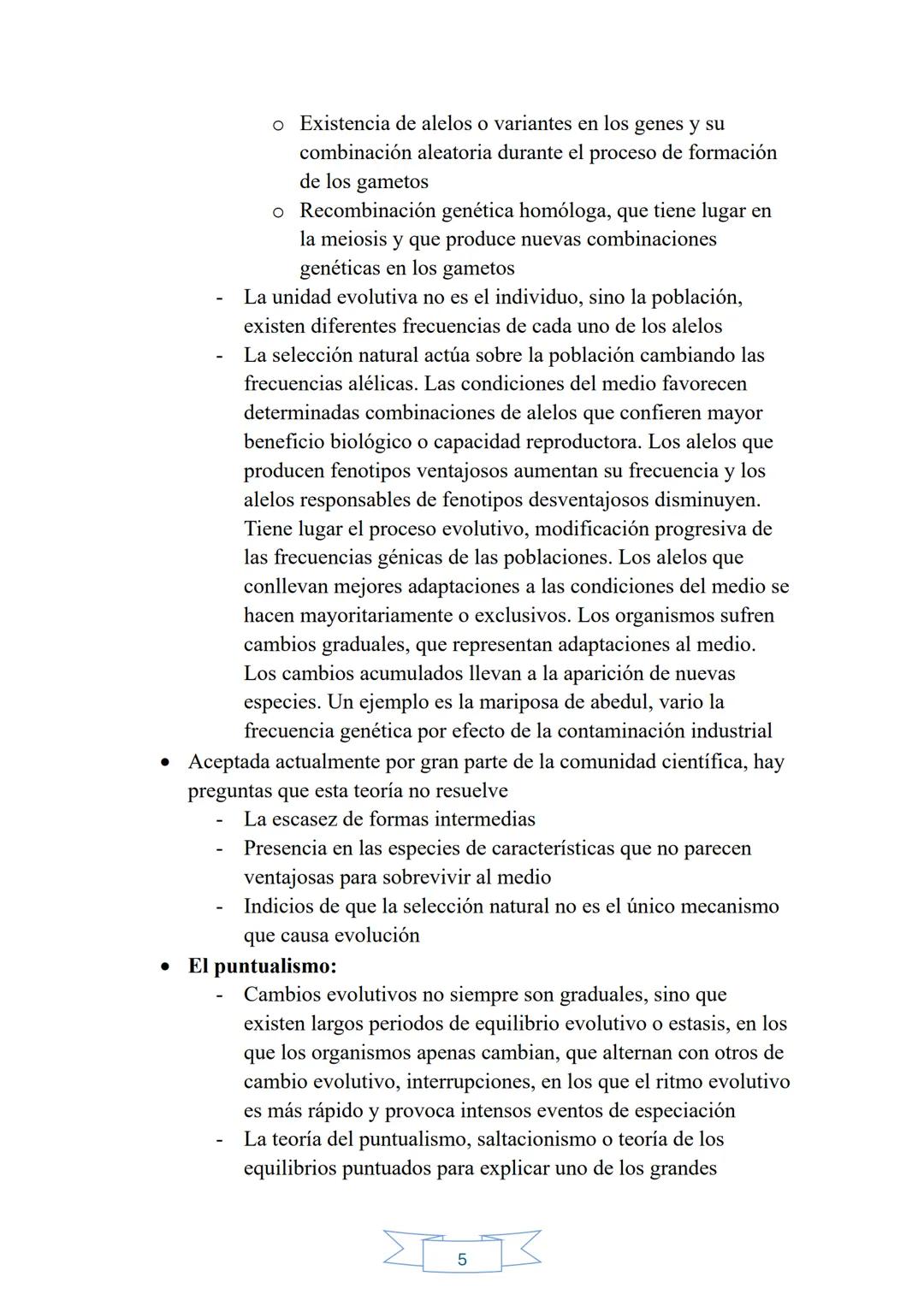 # TEMA 12: LA EVOLUCIÓN DE LA VIDA EN LA TIERRA

1. La evolución: el origen de la biodiversidad:

- La evolución biológica está aceptada por