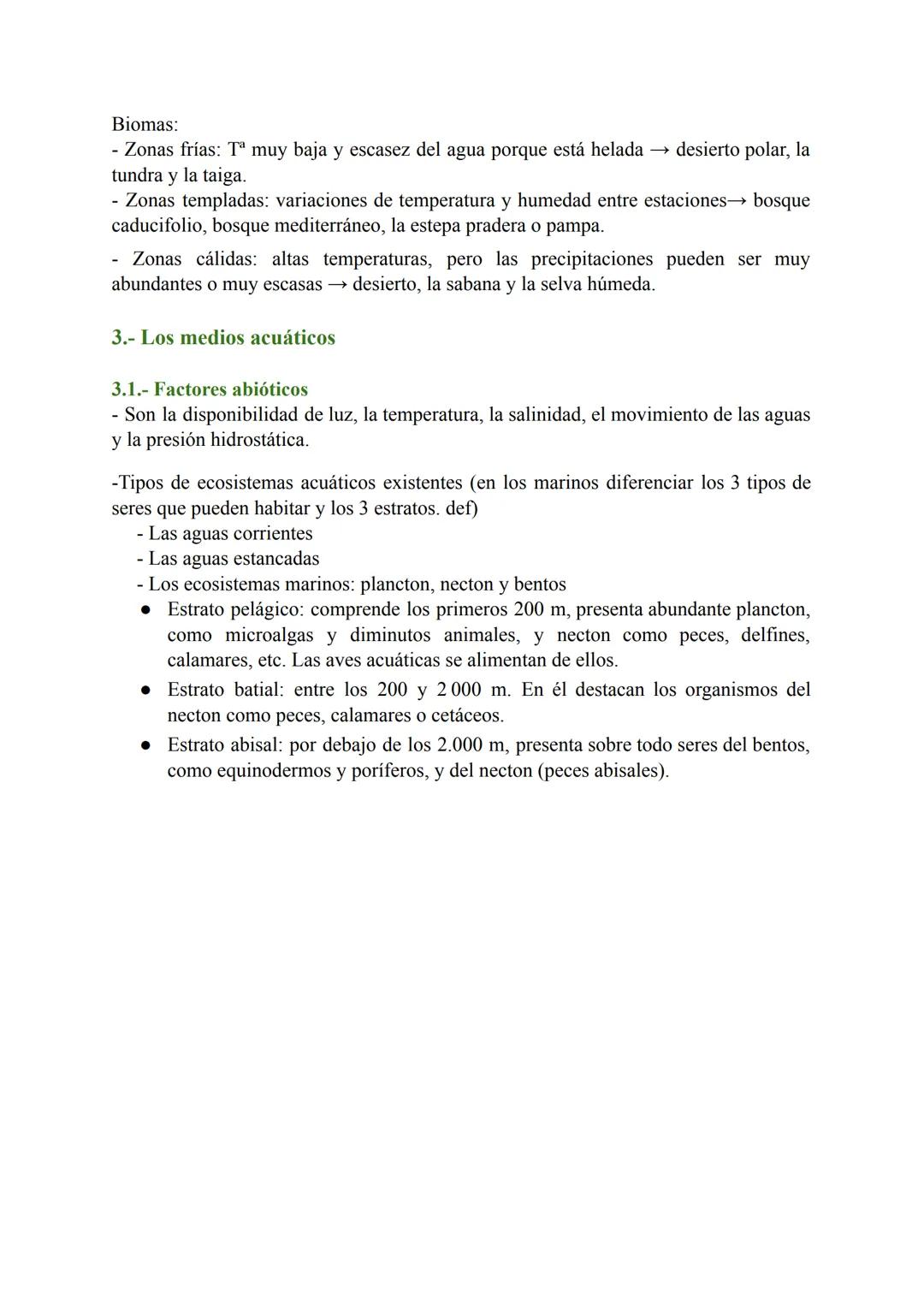 T-4: La Biodiversidad
1. ¿Qué es la biodiversidad?
Es la enorme variedad de formas, que además están en continuo cambio.
Se cree que la biod