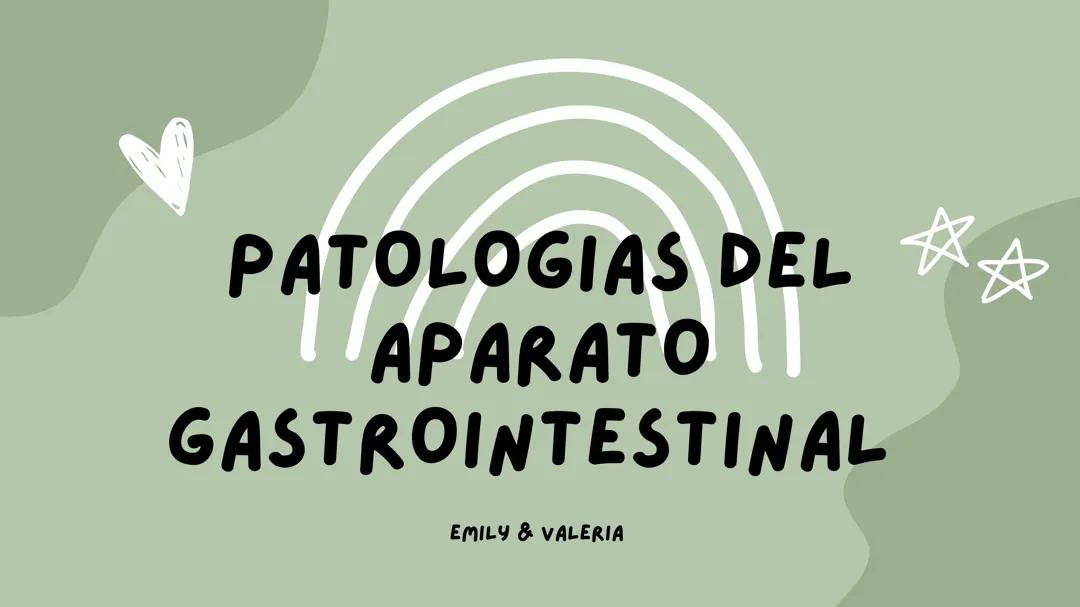Exploración de Patologías del Aparato Gastrointestinal