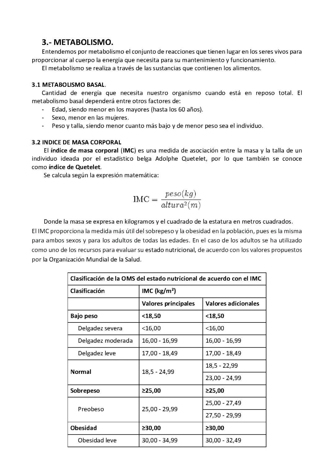 Guía Completa sobre Nutrientes y Dietas: Segunda Parte