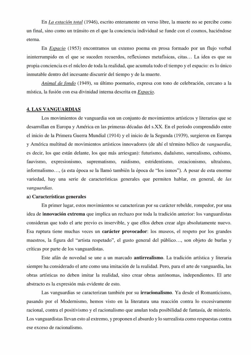 TEMA 3. NOVECENTISMO Y VANGUARDIA
1. INTRODUCCIÓN
Las primeras décadas del siglo XX fueron muy complejas estética y políticamente. El
Modern