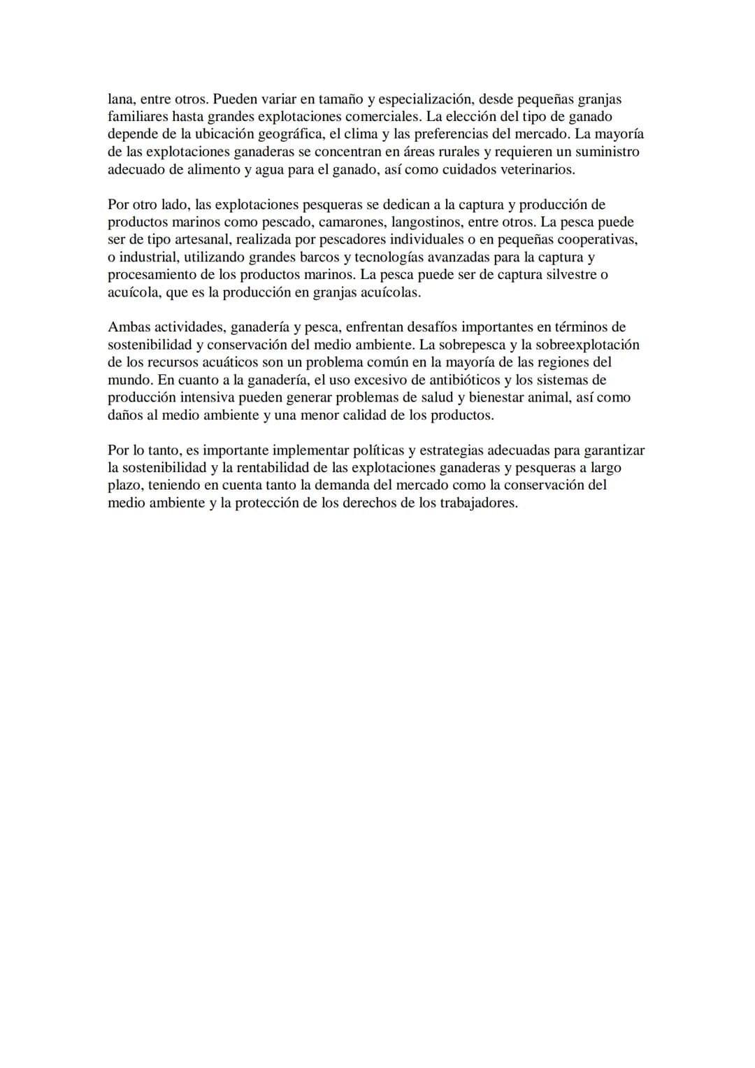 EL SECTOR PRIMARIO
1 sector primario es aquel que se dedica a la extracción o producción de materias primas
a partir de los recursos natural